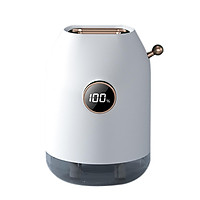 Dual Spray Nozzle Aroma Diffuser Humidifier 3 Levels Adjustable Mist Modes with B-attery Cell Volume Display 500ML Big