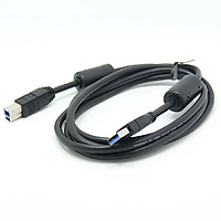 Original dual magnetic ring USB 3.0 A to B data cable for monitor printer printing cable photo machine 1.8m For HP For Dell