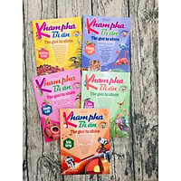 Khám Phá Bí Ẩn Thế Giới Tự Nhiên Dành Cho Học Sinh – set 5 cuốn
