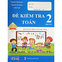QB - Đề kiểm tra toán 2 học kì 1 - kết nối