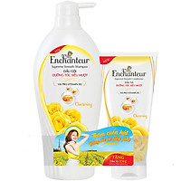 Dầu Gội Dưỡng Tóc Siêu Mượt Pro-Vitamin B5 Enchanteur Charming 6110870 650g - Tặng Dầu xả Charming 170g