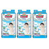 3 Gói Tã Dán Goo.n Premium Gói Cực Đại XL46 (46 Miếng)