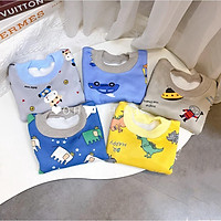 Combo 5 bộ nỉ lót lông day dặn cho bé trai bé gái từ 5-18kg mới nhất 2021