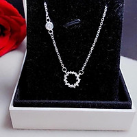 Dây Chuyền Bạc Ta Nữ CaoBac Silver Huyền Thoại Biển Xanh Xinh Xắn Cho Bạn Nữ