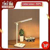 Đèn Bàn Học Đọc Sách, Làm Việc (Học Sinh, Sinh Viên, Văn Phòng) LED Chống Cận, Cảm Ứng Tích Điện Pin 3200mAh eLights TD-618