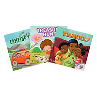 Readers For i-Learn Smart Start Level 4: Billy’s Camping Trip, Where Do You Want To Travel?, Treasure Hunt