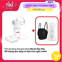 Combo Máy Hút Sữa điện đơn Spectra Q + Máy Hâm Sữa 4 chức năng FatzBaby FB3002SL