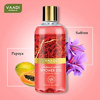 Sữa tắm nhụy hoa nghệ tây Vaadi Herbals Luxurious Saffron Shower Gel 300 ml