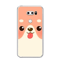 Ốp lưng dẻo cho điện thoại LG V30 - 0007 DOG10 - Hàng Chính Hãng
