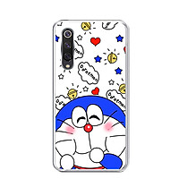 Ốp lưng dẻo cho điện thoại Xiaomi Mi 9 SE - 0401 DOREMON03 - Hàng Chính Hãng