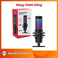 Microphone Kingston HyperX QuadCast S RGB - Hàng Chính Hãng