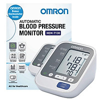 Máy Đo Huyết Áp Bắp Tay Omron Hem-7130 + Tặng Máy đo đường huyết Uright TD - 4265