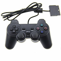 Wired Connection Gamepad Double Vibration Game Controller for PS2