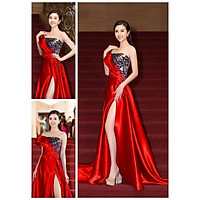 Đầm maxi dạ hội kim sa kết cườm sang trọng TRIPBLE T DRESS - size M/L -MS98Y