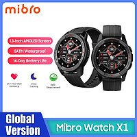 Đồng Hồ Thông Minh Mibro X1 Đồng Hồ Thông Minh Chống Nước 5ATM Đồng Hồ Thể Thao Nam Nữ Android IOS Theo Dõi Nhịp Tim Oxy Máu-Phiên Bản Toàn Cầu