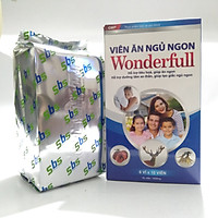 Dưỡng tâm an thần, tạo giấc ngủ ngon Viên ăn ngủ ngon WONDERFULL chứa linh chi, nhung hươu, đông trùng hạ thảo-Hộp 60 viên. Hàng chính hãng