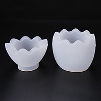 Crafts Creative 3D Egg Mold For Making / Candles / Soaps /