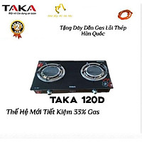 Bếp Ga Dương Kính Cao Cấp Hồng Ngoại TAKA TK120D Hàng Chính Hãng