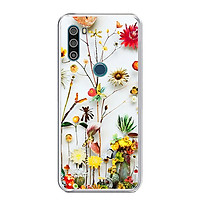 Ốp lưng điện thoại VSMART ACTIVE 3 - Silicon dẻo - 0065 FLOWER11 - Hàng Chính Hãng