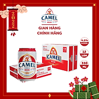 Thùng 12 lon Bia Camel Premium Tết Nguyên Đán (330ml/lon)