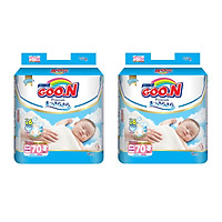 2 Gói Tã Dán Goo.n Premium Gói Cực Đại Newborn NB70 (70 Miếng)