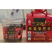 Hồng Sâm Lát Tẩm Mật Ong Hàn Quốc hũ 200gr, bồi bổ sức khỏe, sâm lát tẩm mật ong