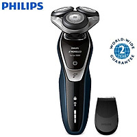 Máy cạo râu khô và ướt cao cấp Philips Norelco S5355/82 có đầu tỉa để tỉa tóc mai và ria mép - Hàng nhập khẩu