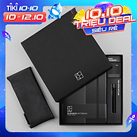 Bộ quà tặng văn phòng Xiaomi Kinbor, bút, sổ tay, dấu trang, hộp bút chì,