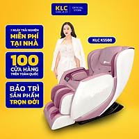 Ghế massage toàn thân KLC K5588, Công nghệ nhiệt hồng ngoại Nhật Bản cao cấp.