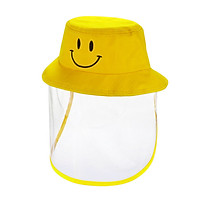 Kids Hat Detachable Transparent Anti-dust Cover Sun Dustproof Outdoor Hats Removable for Children Boys Girls Toddlers