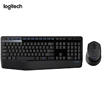 Bộ bàn phím chuột Logitech MK345 Bộ chuột bàn phím không dây 2.4GHz Bộ bàn phím kích thước đầy đủ Bộ chuột tiện dụng cho PC
