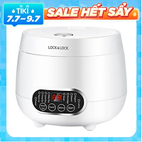 Nồi Cơm Điện Mini đa năng 0.8 lít Lock&Lock EJR326 - Hàng chính hãng
