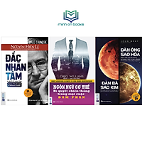 Combo Bộ 3 Cuốn Giao Tiếp Khôn Khéo - Giỏi Thu Phục Lòng Người: Đắc Nhân Tâm + Ngôn Ngữ Cơ Thể - Đàn Ông Sao Hỏa, Đàn Bà Sao Kim - MinhAnBooks