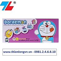 Hộp 20 cây bút gel 0.5mm Thiên Long Doraemon GEL-012/DO mực tím