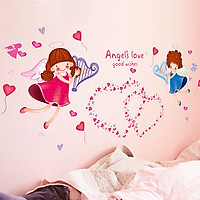 decal dán tường thần tinh yêu phiên bản nữ xl4152