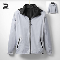 Áo Gió 2 Mặt Pmax, 2 Lớp, Mặc Cho Cả Nam Nữ, Chống Nước, Chống Gió, Chống Nắng, Phom Trẻ Trung