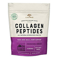 Collagen Thuỷ Phân Hỗ Trợ Tóc, Da, Móng Và Khớp - Collagen Loại I & Iii - Protein Thủy Phân Hoàn Toàn Tự Nhiên - 41 Khẩu Phần - 16Oz (Bao Bì Có Thể Thay Đổi) Collagen Peptides