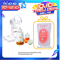 Combo Máy Hút Sữa điện đơn Spectra Q + Máy Hâm Sữa 4 chức năng FatzBaby FB3002SL
