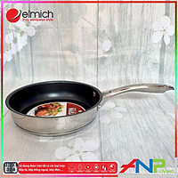 CHẢO INOX CHỐNG DÍNH ELMICH 3 ĐÁY MAX A 16CM