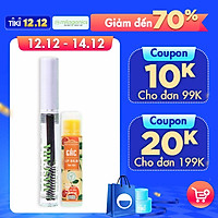 Combo Son Gấc Thiên Nhiên Dưỡng Môi, Giảm Thâm Milaganics (4.5g) + Mascara Dầu Dừa Dưỡng Mi Milaganics