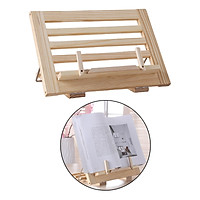 Desk BOOK STAND Document Holder Adjustable Table Easel for Cookbook Tablet