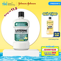 Nước Súc Miệng Làm Trắng Răng Listerine Healthy Bright (750ml) - 8850007813385