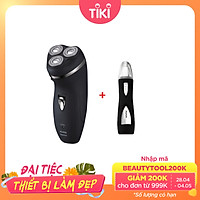 Combo Máy Cạo Râu Flyco FS-330VN Và Máy Tỉa Lông Mũi Flyco FS-7805VN