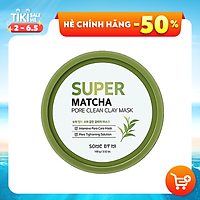 Mặt Nạ Đất Sét Some By Mi Super Matcha Pore Clean Clay Mask 100g