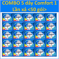 COMBO 5 dây Nước Xả Vải Comfort 1 lần xả