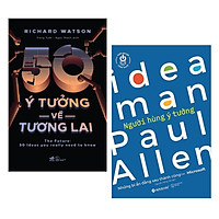 Combo sách về tạo ý tưởng hay : 50 ý tưởng về tương lai + Ideaman – Người hùng ý tưởng –