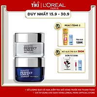 Bộ Kem Dưỡng Da Ngày Và Đêm L'Oreal Paris White Perfect Clinical 50ml