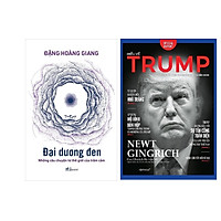 Combo sách hay về tâm lý học: Đại dương đen + Hiểu về Donald Trump