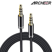 ARCHEER 3.5mm Male to Male Audio Cable 4 Pole Stereo Aux Cable Auxiliary Cable Stereo Sound Quality