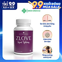 Thực Phẩm Bảo Vệ Sức Khỏe ZLove - Se Khít Tức Thì, Tăng Nội Tiết Tố Và Phục Hồi Sức Khỏe Phụ Nữ Sau Sinh Nhanh Chóng (50 viên/hộp)